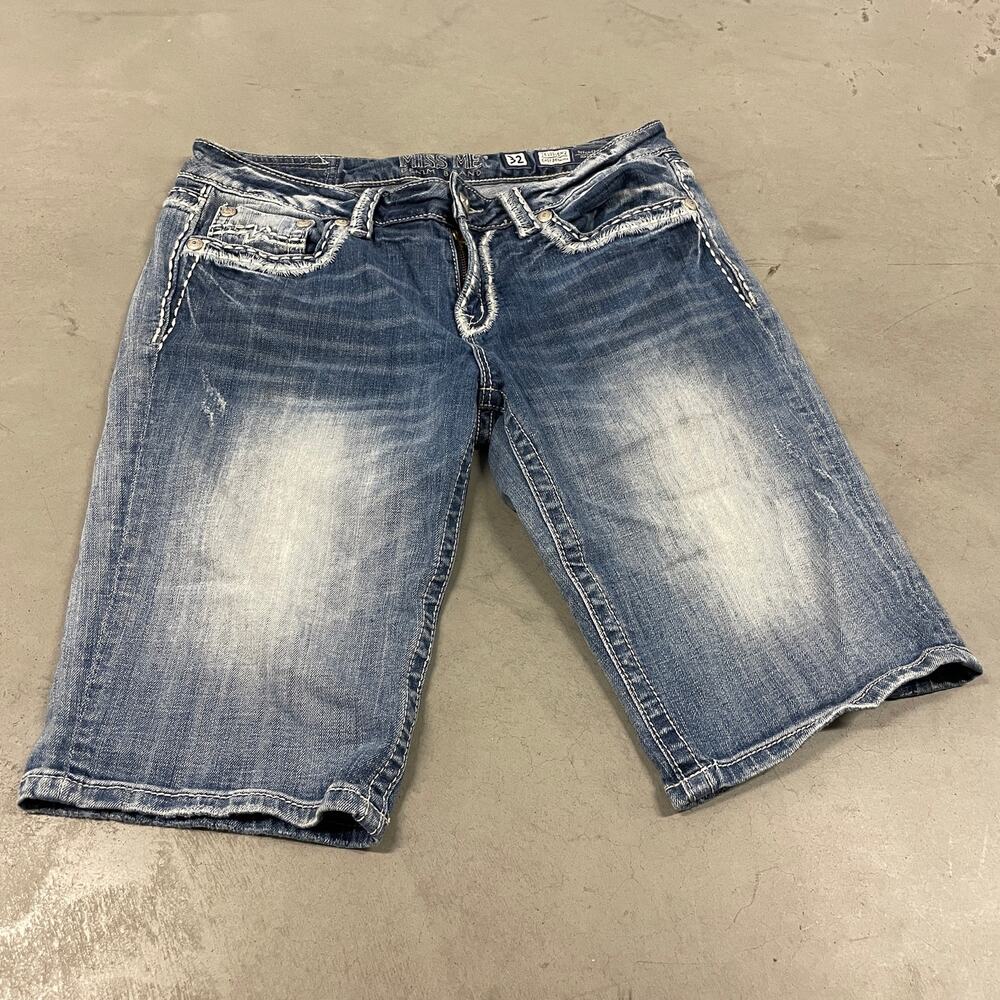 Y2K miss me western jean shorts 32